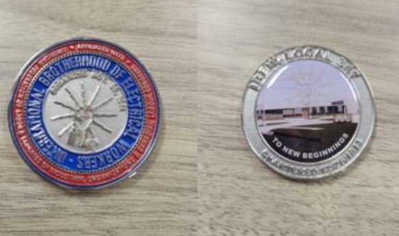 Challenge Coin - New Hall